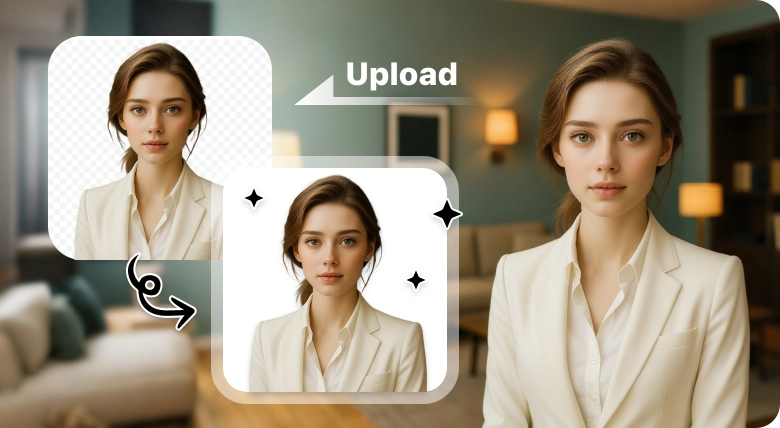 Create compliant passport photos in seconds with MagicBG's AI. Just upload a photo—no editing skills needed for perfect, ready-to-use results.